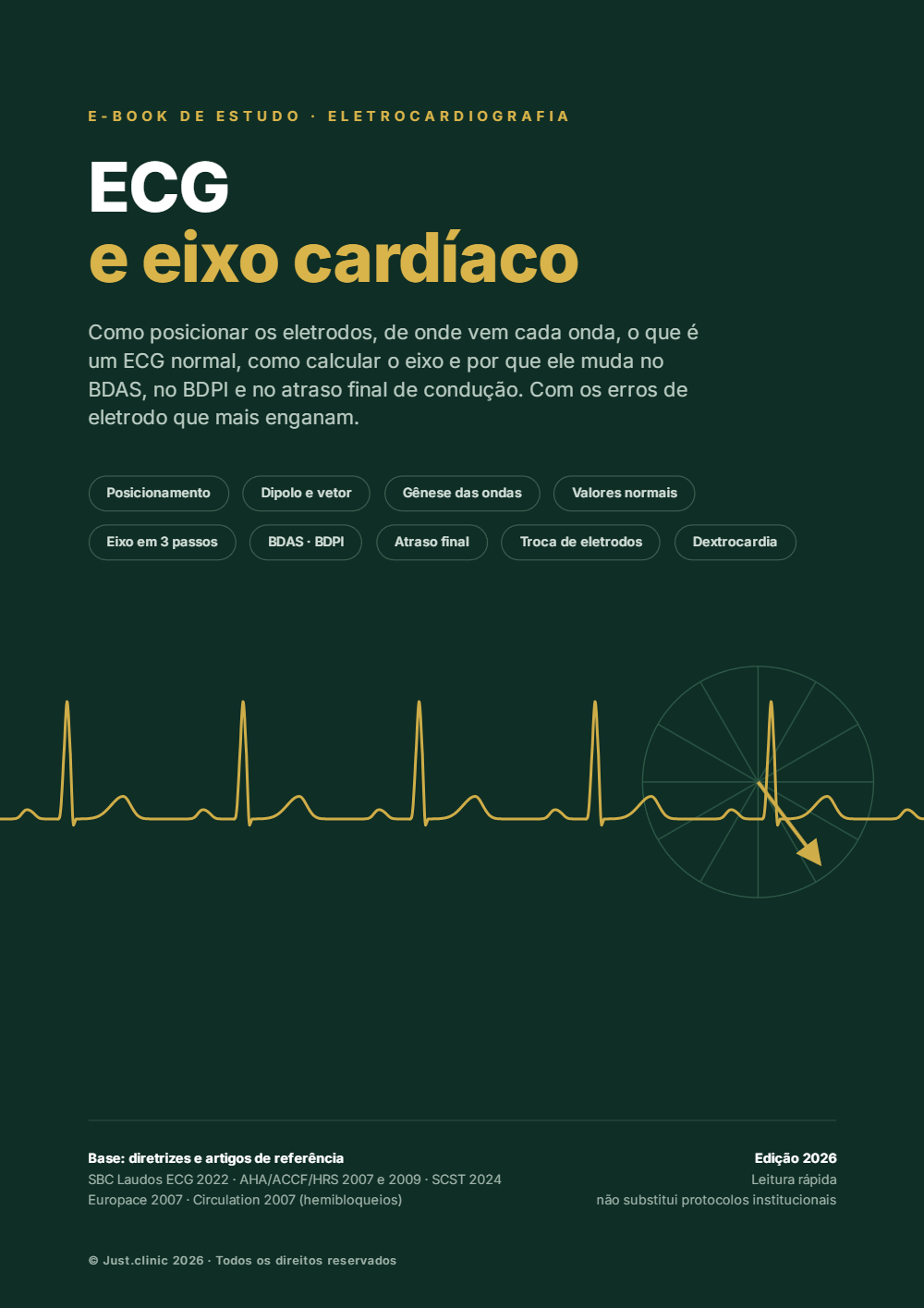 Capa do e-book Eixo cardíaco e bloqueios divisionais
